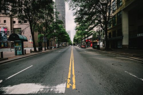 An empty street